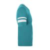 21RNqGMA60L.jpg Men's X-Large Sleeve Stripe Jersey, Teal/White