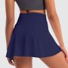 311K5VFCkVL.jpg Golf Skirts for Women Crossover High Waisted Athletic Skirt Skorts Stretchy Golf Skirt with Shorts and 4 Pockets