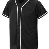 311vCw4cqmL.jpg Baseball Jersey for Men and Women, Baseball Shirts for Custom Button up Shirt,Hipster Hip Hop Sports Uniforms