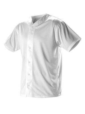 Boys' Full Button Baseball Jersey – Comfortable, Classic Fit, and Moisture-Wicking Technology