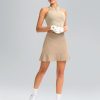 3149okyW0L.jpg 16" Golf Skorts for Women High Waisted Tennis Skirt Athletic Skorts Skirts for Women Built-in Shorts with 5 Pockets