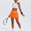 315Kc6KaeL.jpg Womens Pleated Tennis Skirt High Waisted Golf Skirts with 3 Pockets Lightweight Athletic Skort Workout Pickleball