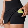 315lCuyMKL.jpg Hugcurve Tennis Skirts for Women with Inner Pockets High Waisted Athletic Skorts for Running Golf Workout Sports