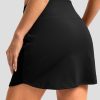 Skorts for Woman Golf Skirt High Waisted with 2 Inner Pockets Built-in Shorts Stretchy for Tennis Summer Casual