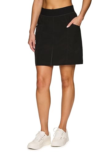 316M-L16y6L.jpg Active Fashion Skort for Women, Long Length Golf/Pickleball Skort with Flat-Front Waistband, Plus Sizes