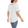 31EDHjv8vVL.jpg Family Matching Outfits Baseball Shirts Mommy and Me Daddy Summer Sports Casual Short Sleeve T-Shirt