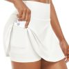 Women's Tennis Golf Skirts with Pockets High Waisted Pleated Athletic Skorts Shorts for Pickleball Workout