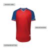 31EcEj0gVJL.jpg Men's Classic V-Neck Baseball Jersey: Vintage Appeal, with Dri-Power Moisture-Wicking