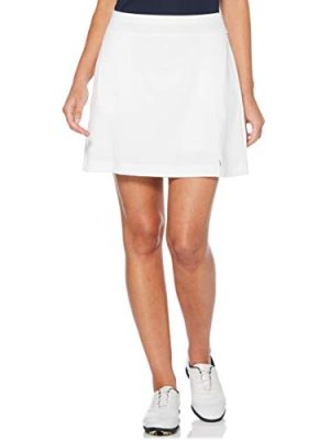 31FXCCRYvlL.jpg Women's 17" Opti-Dri Solid Golf Skort With Stretch Fabric and TrueSculpt Slimming Technology