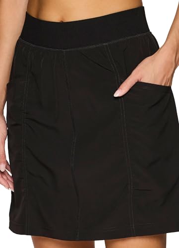 31GX35n-L.jpg Active Fashion Skort for Women, Long Length Golf/Pickleball Skort with Flat-Front Waistband, Plus Sizes