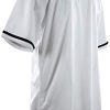 31HVRQmsj8L.jpg Mens Plain Solid Color Baseball Jersey