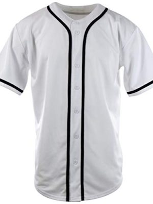31IWx5tJpVL.jpg Mens Plain Solid Color Baseball Jersey