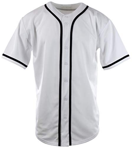 31IWx5tJpVL.jpg Mens Plain Solid Color Baseball Jersey
