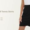 31JH0mCcWfL.jpg Women's 20" Knee Length Golf Skorts Athletic Skirts Summer Casual Active Workout Sports Tennis Skirt with 4 Pockets