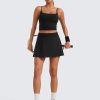 31M4-hwdwLL.jpg Tennis Skirt for Women High Waisted Flowy Golf Pickleball Athletic Casual A Line Skorts with Pockets