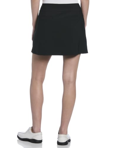 Women's 16” Pull-on Knit Tricot Golf Skort with Tummy Control, Stretch Fabric, Moisture-Wicking, Sun Protection