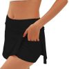 31NO7LREbL.jpg Womens Tennis Skirt with Pockets Shorts High Waisted Side Slit Skort Workout Golf Skirt Athletic Skorts