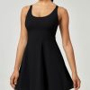 Tennis Dresses for Women Athletic Dress with Shorts Underneath Workout Dress with Pockets Summer Golf Outfits