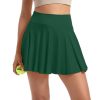 31ZqHuwjAVL.jpg YOAKAKU Pleated Tennis Skater Skirts for Women with Pocket Shorts Flowy Golf Athletic Skort Sports Mini Skirt