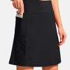 31aEBB4oNwL.jpg 19" Golf Skorts Skirts for Women Zipper Pockets Knee Length Skort Women's High Waist Athletic Tennis Skirt