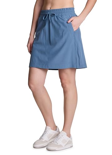 31bqW3-VuKL.jpg Active Women's Long Length Skort, Quick Drying Woven Golf Skort with Pockets for Tennis, Pickleball, Hiking, Workouts