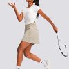 31dqvdGB-gL.jpg Golf Skorts Skirts for Women with 5 Pockets Women's High Waisted Lightweight Athletic Skirt for Tennis Running