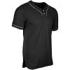 31esf-K2L3L.jpg Men's Heater 2-Button Piped Baseball Jersey