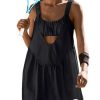 31hFmEo8WBL.jpg Women Tennis Dress with Built in Shorts and Bra Sleeveless Casual Backless Golf Dress Athletic Dress with Pockets
