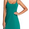 31i3lzz1l8L.jpg Women's Tennis Dress Built-in Bra & Shorts Exercise Workout Golf Athletic Dress with Pockets