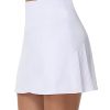 31iIOU-qgEL.jpg Women's High Waisted Tennis Skirts Crossover Hemline Back Pleated Golf Skorts with Inner Shorts
