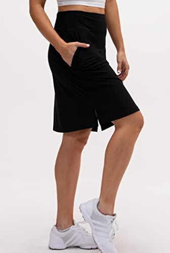 31kl7K3XXZL.jpg Women's 2-Pack Active Athletic Skort with Pockets Running Golf Workout Tennis Skirts