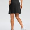 18" Skorts for Women 3 Pockets High Waist Long Athletic Tennis Skirt Golf Skort for Casual Summer Travel