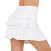 Pleated Tennis Skirts for Women with Shorts 3 Pockets Golf Athletic Skort Tummy Control for Pickleball Running