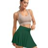 31uc0rOsUGL.jpg YOAKAKU Pleated Tennis Skater Skirts for Women with Pocket Shorts Flowy Golf Athletic Skort Sports Mini Skirt