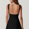 31v281Yk7tL.jpg Womens Open Back Tennis Dress Sleeveless Built in Shorts Golf Athletic Dress with Pockets