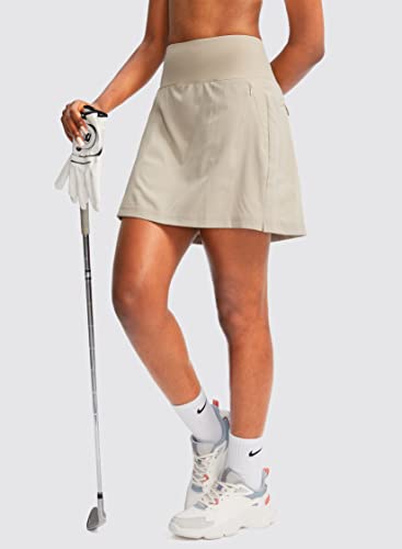 31v4F-W-njL.jpg Golf Skorts Skirts for Women with 5 Pockets Women's High Waisted Lightweight Athletic Skirt for Tennis Running