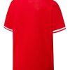 Mens Button Down Plain Baseball Jersey, Blank Softball Team Uniform, Hip Hop Hipster Short Sleeve Active Shirts