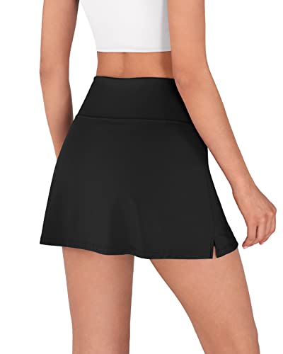 31vfP7FWVpL.jpg Women's Athletic Tennis Skorts with Pockets Built-in Shorts Golf Active Skirts for Sports Running Gym Training