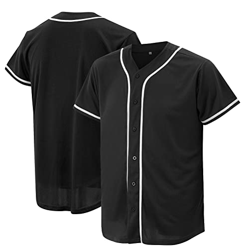 31ykAId3wL.jpg Baseball Jersey for Men and Women, Baseball Shirts for Custom Button up Shirt,Hipster Hip Hop Sports Uniforms