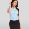 31z4J7qAZ-L.jpg Quick Dry Women's Golf Shirt - Short Sleeve Tennis Shirts for Women - Cute Pickleball Outfits