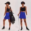 410-ndllgcL.jpg Golf Skirts for Woman with Pockets Silicone Grippers Tennis Skirt Inner Shorts Athletic Pickleball Running Skort