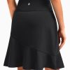 410PjfxnkaL.jpg Skorts Skirts for Women with 5 Pockets 20" Knee Length Golf Skirt Modest Long Tennis Athletic Skirts for Women