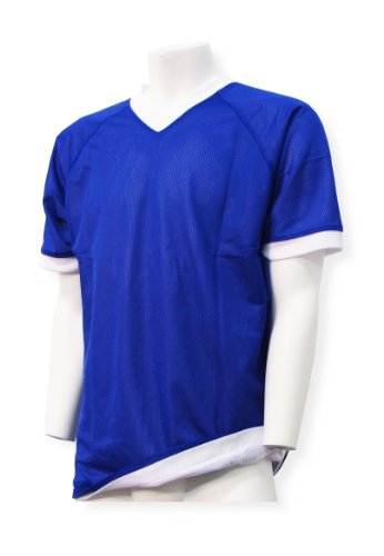 410y1SOQLbL.jpg Reversible sports jersey, personalized with player number on both back sides
