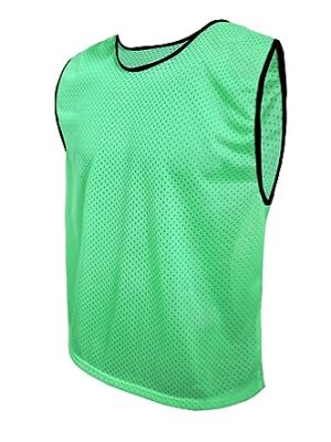 412fqedQQsL.jpg Pinnies Sport Strong Child Youth Teen Adult Bibs Soccer Basketball Football Running Scrimmage Team Practice Jersey