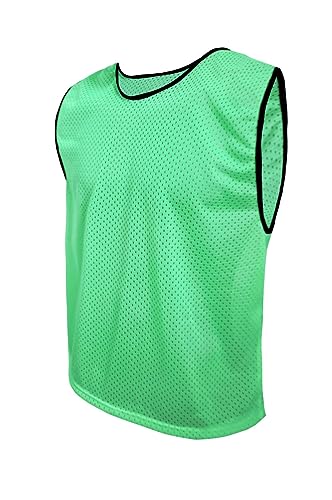 Pinnies Sport Strong Child Youth Teen Adult Bibs Soccer Basketball Football Running Scrimmage Team Practice Jersey