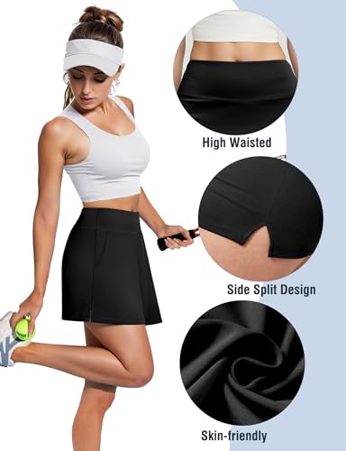 413PBADjUBL.jpg Women's Tennis Skirt Shorts High Waisted Golf Skorts with Pockets Workout Athletic Casual Outfit Clothes