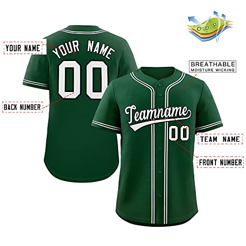 413PsJc5W9L.jpg Custom Blank Baseball Jersey Button Down Shirts Personalized Team Sports Uniforms for Men/Women/Boy