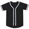 4167U3Fjn4L.jpg Kids Baseball Jersey Button Down Hip Hop Personalized Sport T Shirts Tops Baseball Shirt for Boys Girls Toddler 2T-12Y
