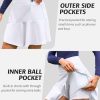 417MlkA6VJL.jpg Golf Skorts Skirts for Women with Shorts Pockets Tennis Skirt High Waisted Athletic Skorts