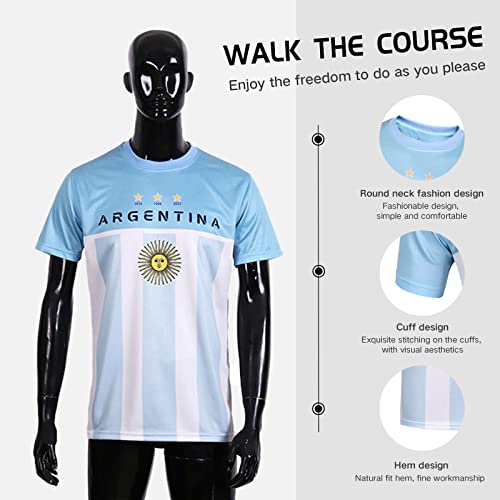 2022 World Cup/ 2024 Copa America Fan Soccer Jersey - Argentina, Brazil, Mexico & USA
